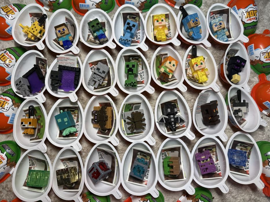 Продаж Майнкрафт,фігурки,іграшки Кіндер Джой. Kinder joy. Minecraft