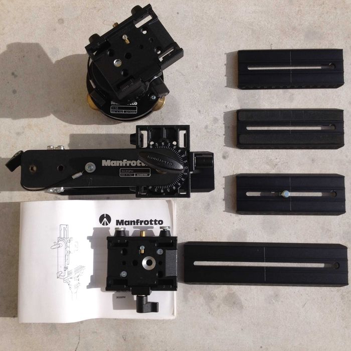 Cabeça Panorâmica Manfrotto 303SPH (VR) c/ base niveladora 22864584317529857121