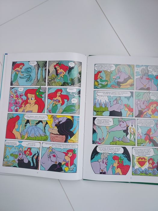 Livros BD « A Pequena Sereia» e «A Bela e o Monstro»