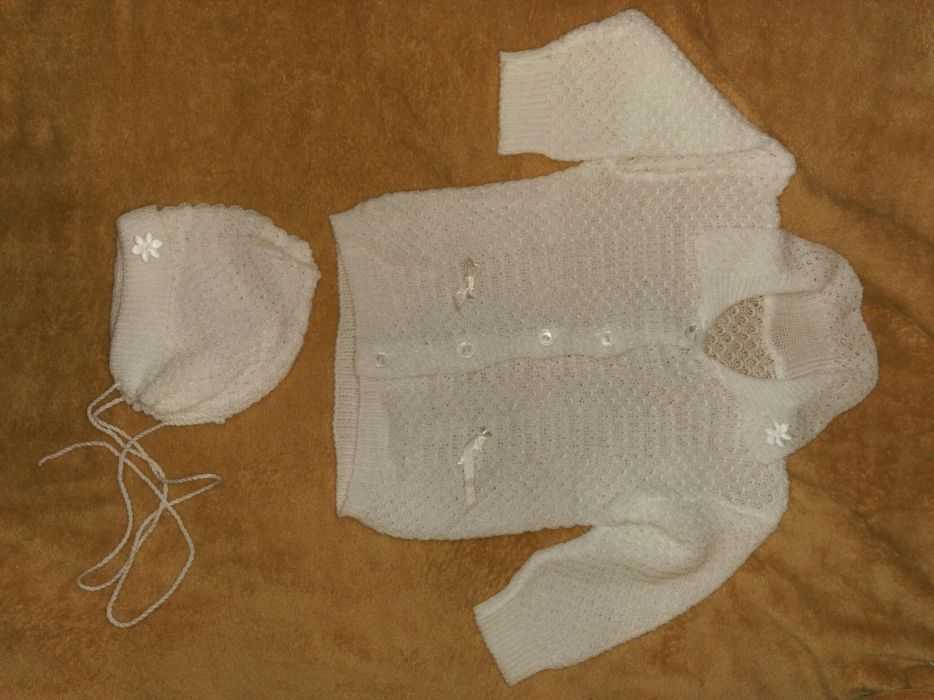 Komplet dla niemowlaka - na chrzest