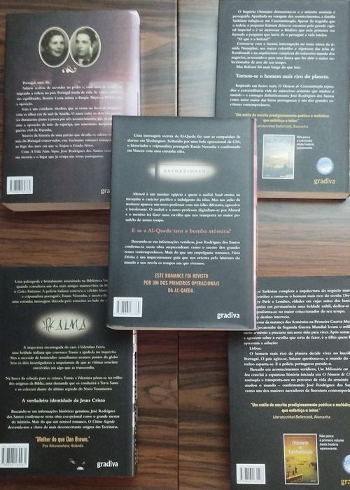 Livros de José Rodrigues dos Santos