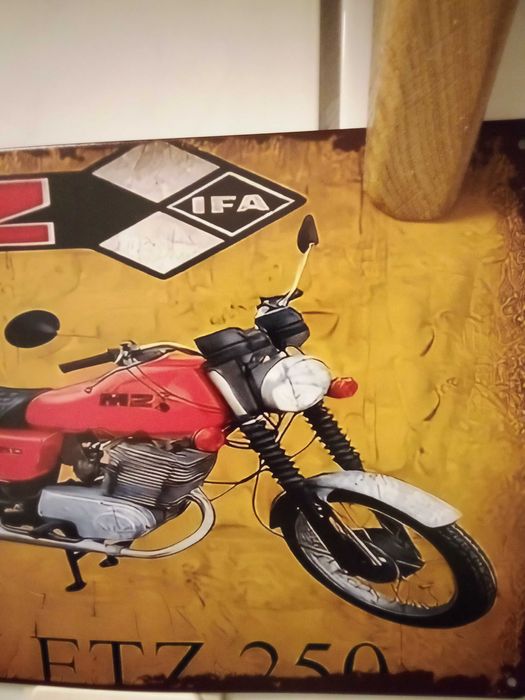 obraz widokowy blaszany mz etz 250 ifa