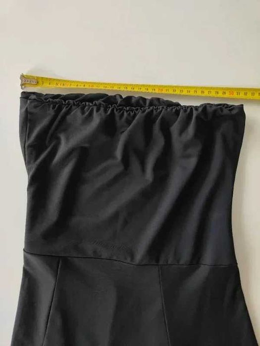 Vestido Preto Cai-Cai – Corte Midi/Evasê (Tam. S)
