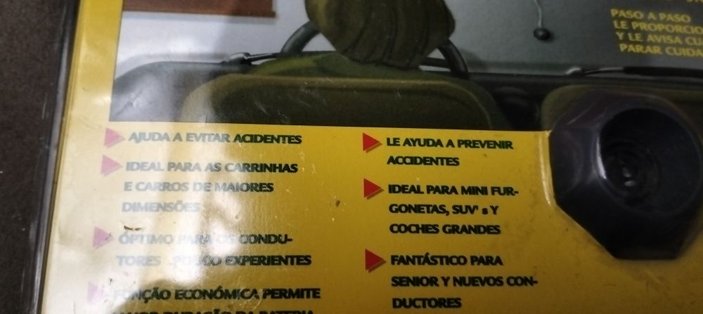 Detetor distância de estacionamento em garagem (ver desconto no texto)