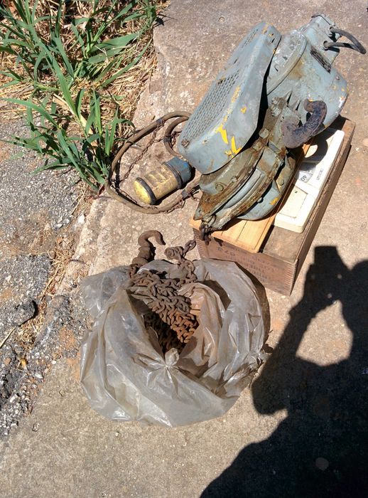 Guincho elétrico 380 volt 500 Kg