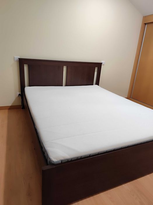 Cama casal colchão colchão