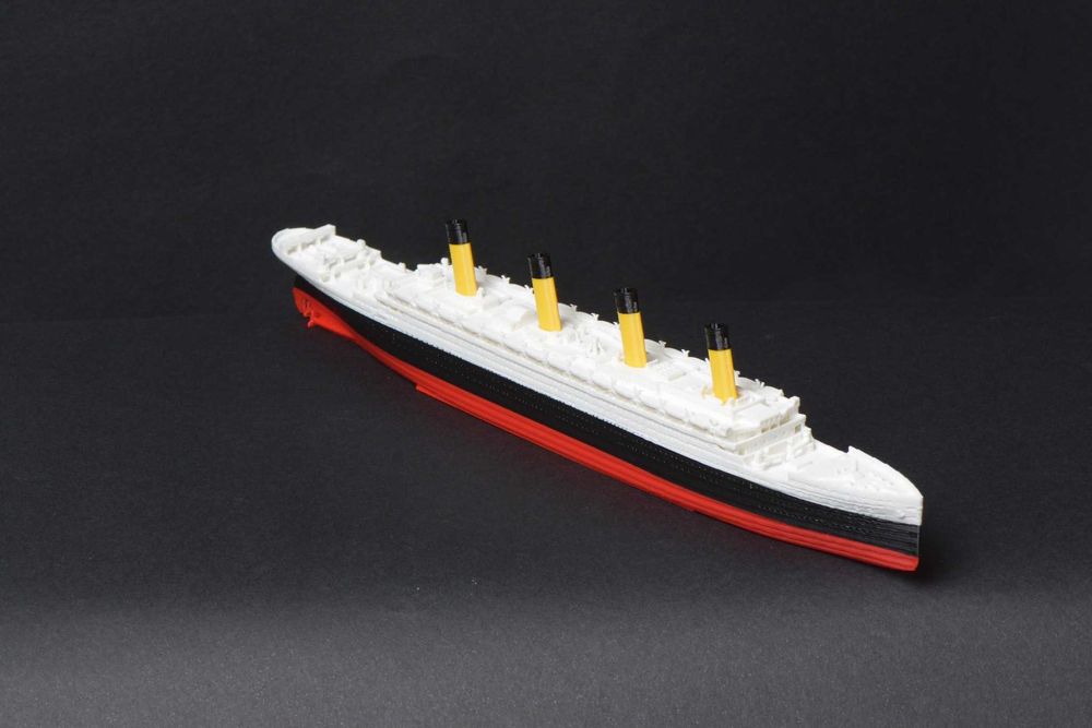 RMS Titanic + HMHS Britannic + RMS Olympic - Druk 3D