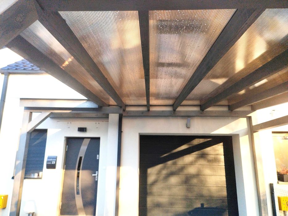 Wiaty garażowe,  Carport, zadaszenia na auto