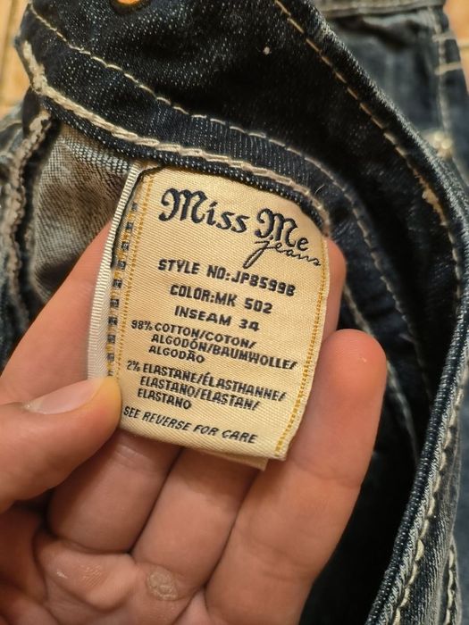 Miss Me Denim Flare Jeans Size 33 Y2K джинси жіночі орігінал розмір м-л буткати клеши