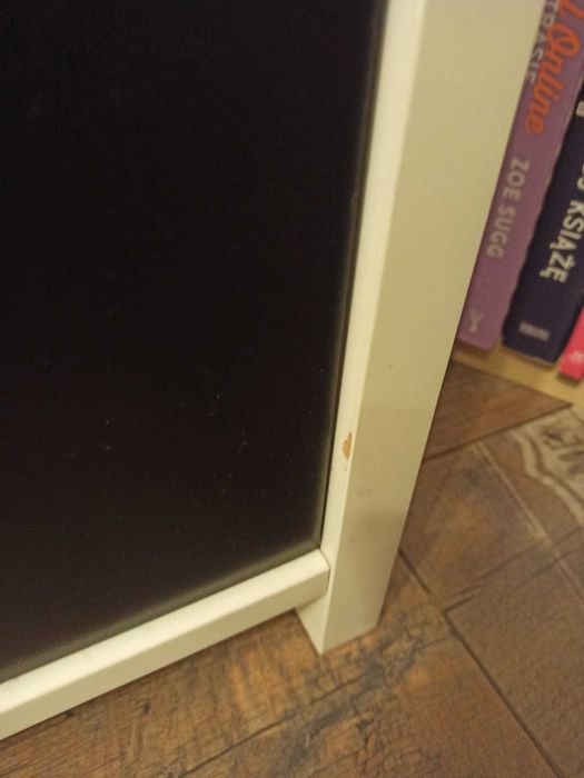 Młodzieżowe łóżko z pojemnikami i materacem, IKEA 1 osobowe. Stan bdb.