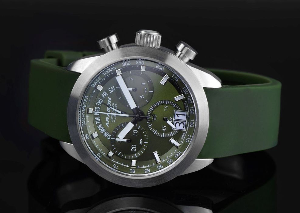 Годинник Aragon Caprice 48 mm. 200 MT. Ronda 8040.N Swiss