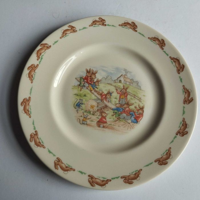 Talerz ceramiczny Royal Doulton Bunnykins