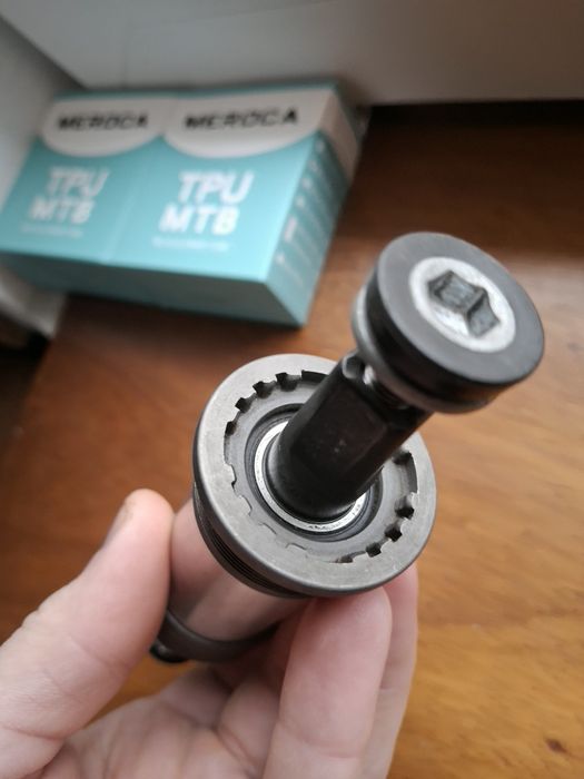 Каретка під квадрат  велосипеда vp components 118 mm