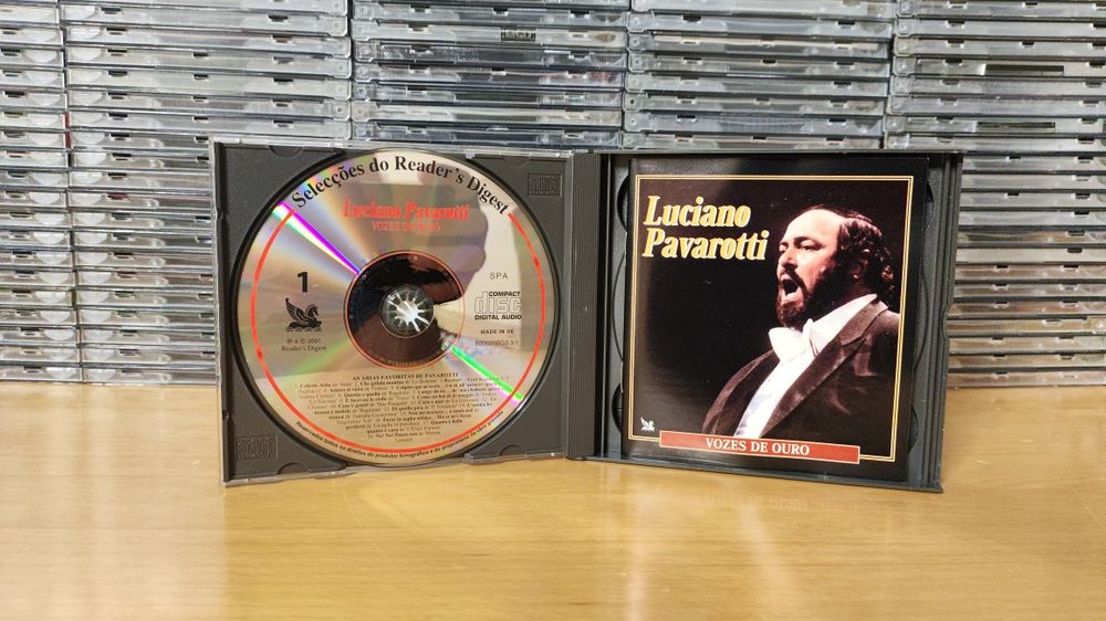 Luciano Pavarotti Vozes De Ouro