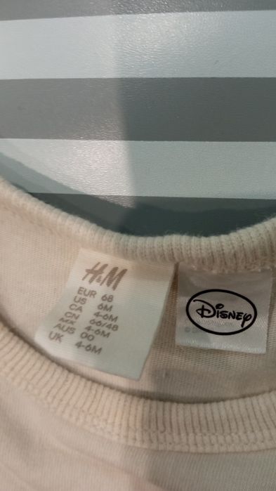 Zestaw dwóch koszulek dla chłopca rozmiar 62-68 H&m ...