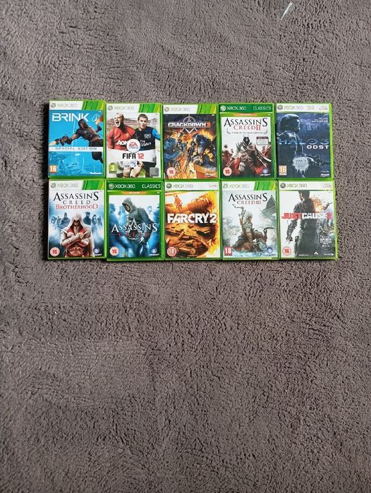 Zestaw gier na Xbox 360