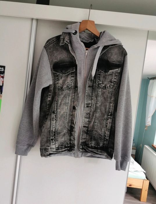 Bluza męska jeansowa M