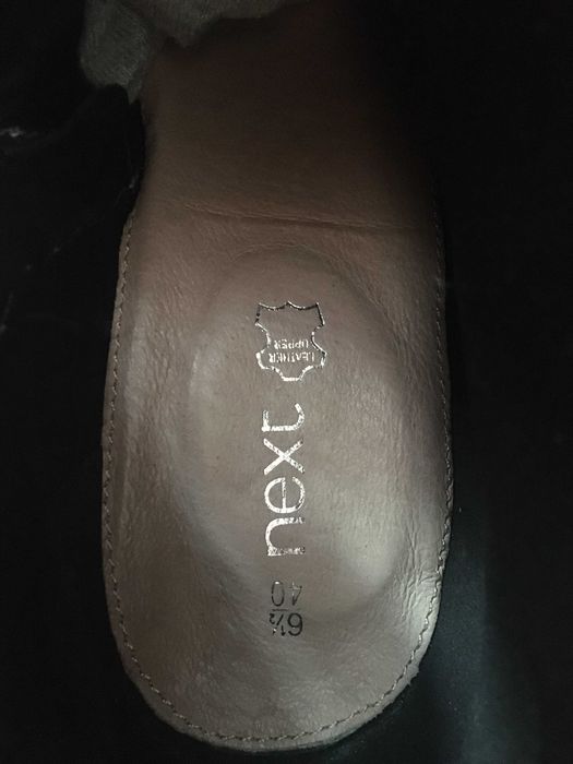 Next czarne botki bangladesh 6,5 40