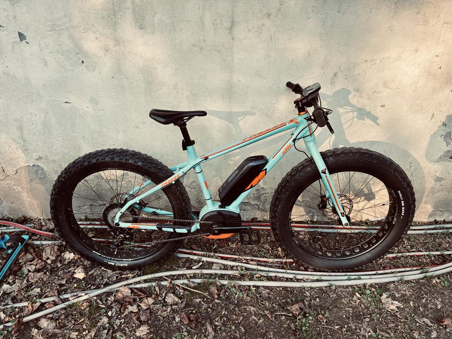 Unikatowy Fatbike KTM Macina Freeze Bosch Performance CX MonkeyLink