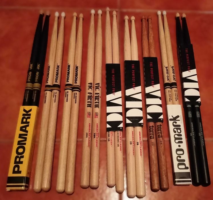 Baquetas Bateria (Novo)