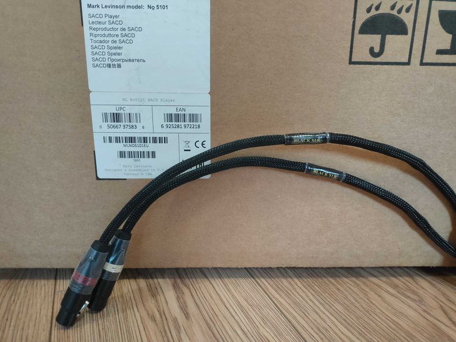 Sprzedam interconnecty XLR 2*0,5 m oraz przewody głośnikowe 2*3,5 m wykonane z miedzi monokrystalicznej