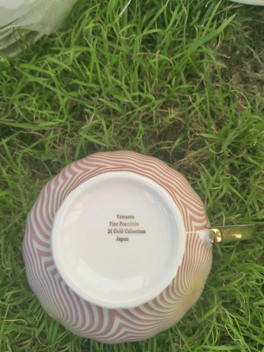 Serwis kawowy porcelana japońska nowy