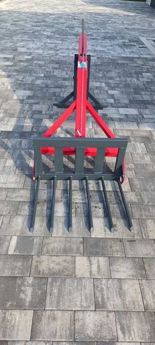 Tur na tył ciągnika tuz hydraulika łyżka