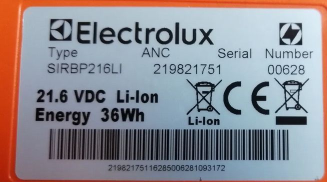 Electrolux 25,2v ZB5022 Bateria odkurzacza akumulator zb5020 q9 qx8