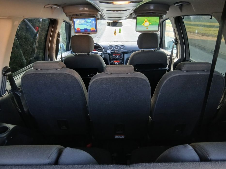 Ford Galaxy 2010rok 2.0D Automat 7osób TV Hak Ghia Dobry Stan