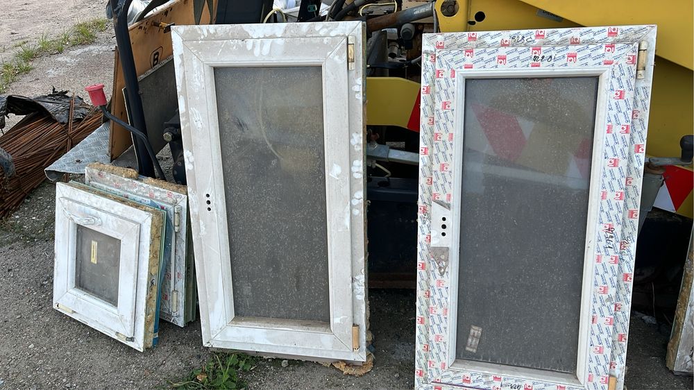 Okna urzywane różne wymiary