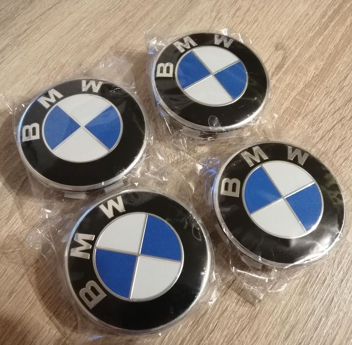 Nowe! Dekielki BMW 68mm/65mm F10 E60 E90 E46 SERIA 1 3 5 7