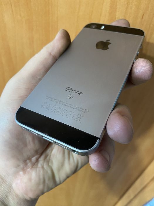 Iphone SE 1 32gb space gray Отл сост айфон неверлок все робить супер