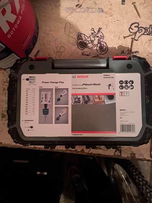 Nowy Bosch Zestaw Otwornic 14szt