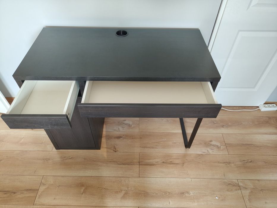 Biurko IKEA Mickey czarny brąz