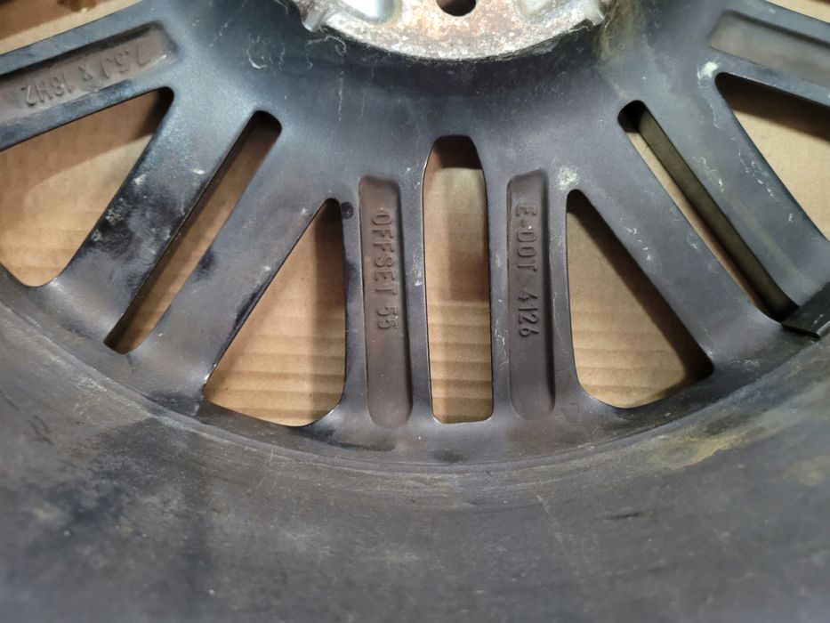 felga aluminiowa kia oe kia pro ceed 7.5 x 18 5x114.3 et 55