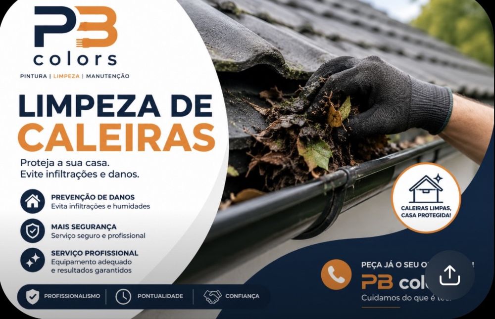 Limpeza de Caleiras