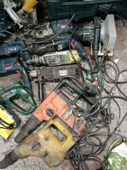 Mlotowiertarki/pily/szlifierki bosch dewalt metabo
