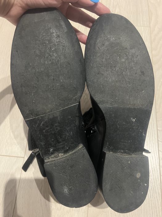 Botki Gabor 38 czarne skóra