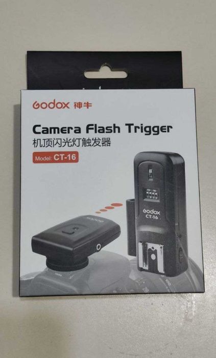 Радіосинхронізатор Godox CT-16 для Canon Nikon Pentax Olympus Sony