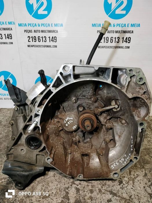 Caixa de velocidades Renault Captur gasolina 2016 JR5357