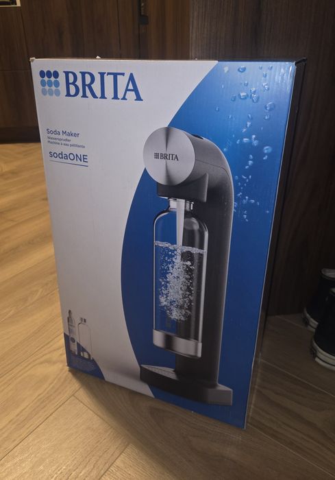(rezerwacja) Saturator Brita SodaOne czarny