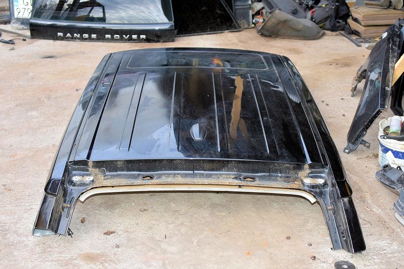 Dach Range Rover Vogue L322 pod Szyberdach