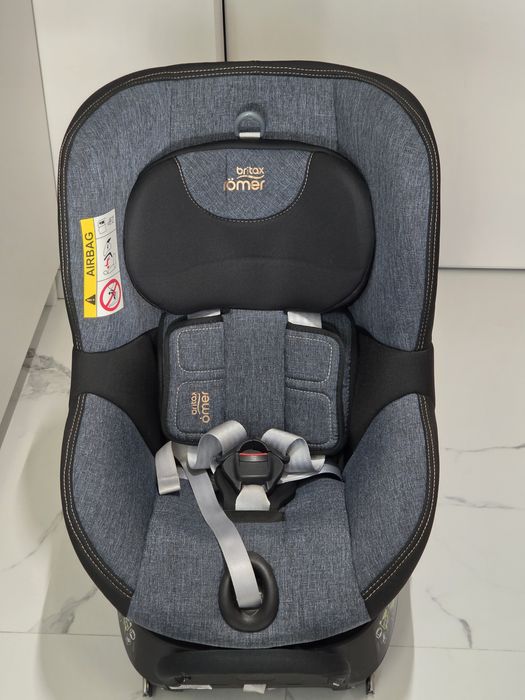 Britax Römer Dualfix 2 R Blue Marble | поворотне 360° | ISOFIX | 0-4 роки