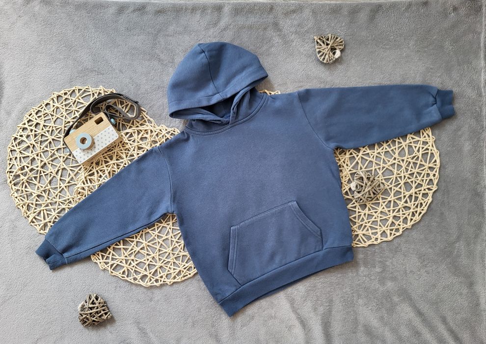 Bluza kangurka z kapturem marki Fisherfield w rozmiarze 116