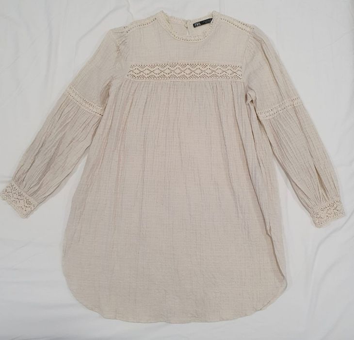 Blusa de linho Zara
