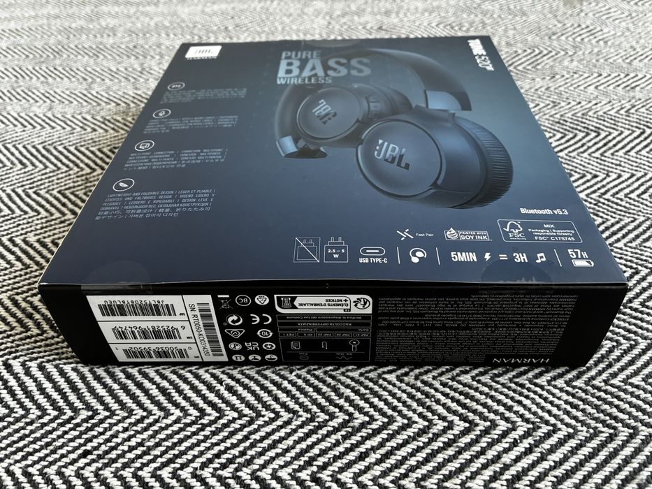 JBL Tune 520BT Niebieskie