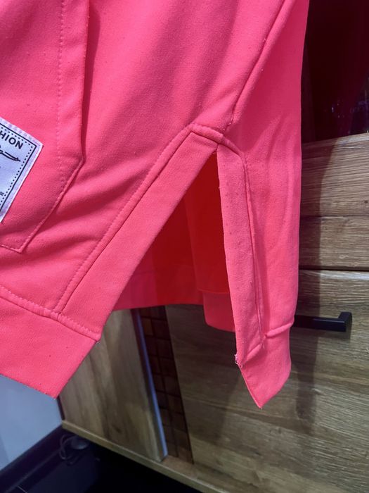 Bluza damska różowa intensywna