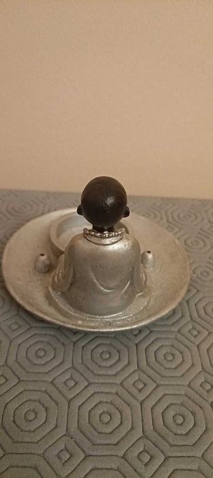 Suporte de vela e de incenso Buda -  bom estado