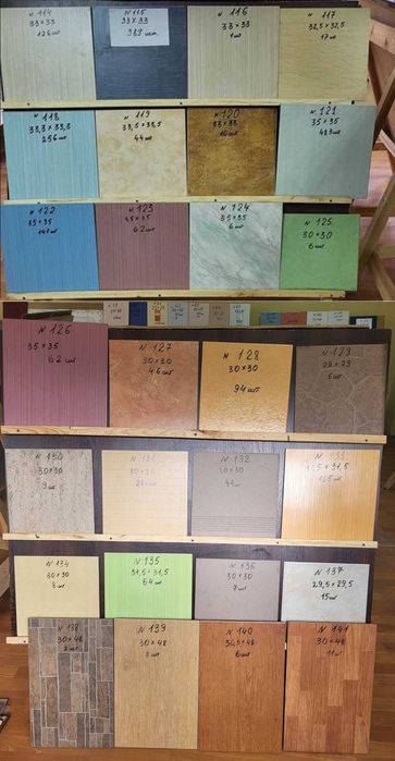 Плитка керамічна облицьовувальна .