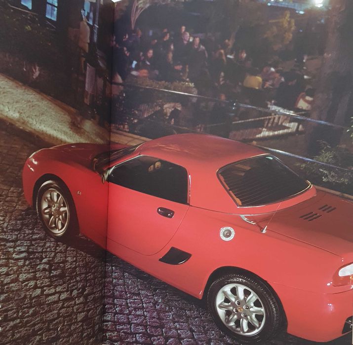 Catálogo automóvel MG TF - 2002 - Portugal